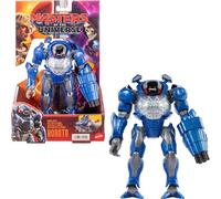 Masters of the Universe Figura de acción Combat Ready Roboto, movimiento de giro y disparo rápido, 14 cm con Blaster, juguete héroe fiel a la película de 2026
