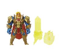 Masters of the Universe Figura de Acción He-Man - Con Armadura Grayskull y 2 Accesorios - 13,9 cm - Regalo para Coleccionistas y Niños de 4+ Años