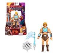 Masters of The Universe He-Man Tajos con la Espada del Poder Figura de 13,97 cm del héroe de Motu con acción de Girar y soltar, Accesorio y Aspecto Fiel al de la película de 2026, JKJ02