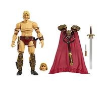 Masters of the Universe Masters del Universo MOTU He-Man Deluxe Figura de acción con accesorios, juguete +6 años (Mattel HLB55)