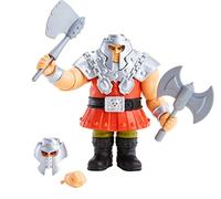 Masters of the Universe (Masters del Universo Orígenes) Figura Ram Man (El hombre ariete) deluxe, muñeco articulado de juguete (Mattel GVL78)