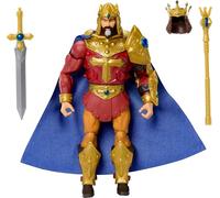Masters of the Universe Masterverse King Randor Figura de acción, juguete de 17,8cm del héroe de New Eternia de MOTU con capa y armadura, 30 articulaciones, JBP79