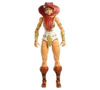 Masters of the Universe Masterverse Vintage Collection - Figura de Teela | Articulaciones móviles, pintura detallada, figura coleccionable, disfraz de oro blanco, universo He-Man