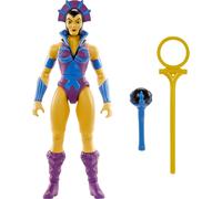 Masters of the Universe Mattel Origins Cartoon Collection Action Figure & Accessories Set Evil-Lyn 5.5-inch Collectible Toy with Mini-Comic