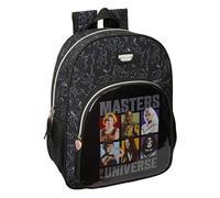 MASTERS OF THE UNIVERSE - Mochila Escolar Niño, Mochila Niño, Mochila Infantil, Adaptable a Carro, Ideal para Niños en Edad Escolar, Cómoda y Versátil, Calidad y Resistencia, 33x14x42 cm