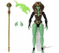 Masters of the Universe MOTU Figura de acción Rev Snake Sorceress Teela con accesorios, juguete +6 años (HYC58)