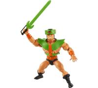 Masters of the Universe Motu Origins Cartoon Collection Tri-Klops, Figura de acción con 3 Ojos, Armadura, Visor extraíble y Espada, Juguete Regalo para niños y niñas +6 años, HYD33