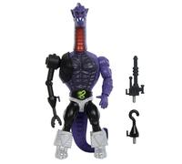 Masters of the Universe MOTU Origins Terroar, Figura de acción, villano alienígena de los Hombres Serpiente con 3 armas de brazo intercambiables, juguete regalo para niños y niñas +6 años, HYD34