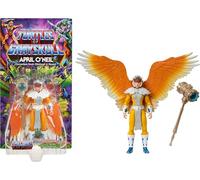Masters of the Universe Motu Turtles of Grayskull April O'Neil, Figura de acción con Accesorios y alas, Inspirado en Las Tortugas Ninja, Juguete Regalo para niños y niñas +6 años, HTH19