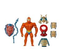 Masters of the Universe MOTU Turtles of Grayskull Beast Man, Figura de acción con armadura samurái, látigo y escudo, inspirado en las Tortugas Ninja, juguete regalo para niños y niñas +6 años, HTH11