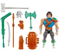 Masters of the Universe MOTU Turtles of Grayskull Casey Jones, Figura de acción con accesorios de batalla, inspirado en las Tortugas Ninja, juguete regalo para niños y niñas +6 años, HTH16