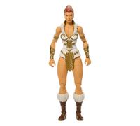 Masters of The Universe Masterverse Teela Figura de acción, Juguete de 17,8 cm de New Eternia de Motu con 30 Puntos de articulación, Capucha de Cobra de Quita y pon, Armas y Accesorios, JBP84