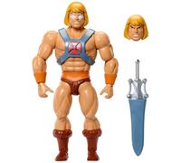 Masters of the Universe Origins Cartoon Collection Faker Figura de acción, imitador de He-Man de 14cm inspirado en la serie de televisión de los80, diseño detallado y 16articulaciones, JBM82