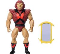 Masters of the Universe Origins Cartoon Collection Grizzlor Figura de acción de villano peludo de 14cm, inspirada en la serie de tv de MOTU de los años80, diseño detallado y accesorio de espejo, JBM90