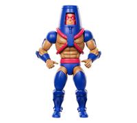 Masters of the Universe Origins Cartoon Collection Man-E-Faces Figura de Acción, guerrero heroico de 14cm inspirado en la serie de televisión de los80, cara cambiable, minicómic, JBM80