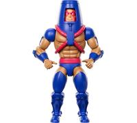 Masters of the Universe Origins Cartoon Collection Man-E-Faces Figura de Acción, guerrero heroico de 14cm inspirado en la serie de televisión de los80, cara cambiable, minicómic, JBM80