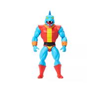 Masters of the Universe Origins Cartoon Collection Fang Man Figura de acción de villano con colmillos de 14cm, inspirada en la serie de tv de MOTU de los años80, diseño detallado y accesorios, JBM91