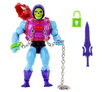 Masters of the Universe Origins Dragon Blaster Skeletor Figura de acción de lujo con accesorios, juguete coleccionable de MOTU de 14cm, HKM88