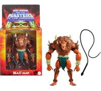 Masters of the Universe Origins Cartoon Collection Beast Man, Figura de acción de 13,97cm, Inspirada en el Villano de la Serie de televisión de Motu de los años 80, JHK09