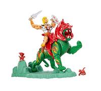 Masters of The Universe Origins - Juego de 2 Guerreros de Batalla con Gato de He-Man & Battle Cat