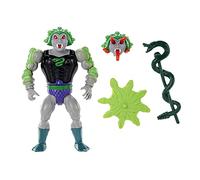 Masters of the Universe Origins Snake Face Figura de acción de lujo con accesorios, juguete coleccionable de MOTU de 14cm, HKM87