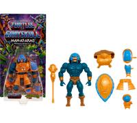 Mattel Masters of the Universe Origins - Figura de acción y accesorios de Tortugas de Grayskull, juguete coleccionable con 16 articulaciones, TMNT y MOTU Crossover