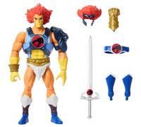 Masters of the Universe Origins & ThunderCats Figura de acción de León-O, cruce de los años 80, figura articulada de 14cm con armadura extraíble, accesorios y minicómic, JFW93