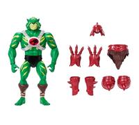 Masters of the Universe Origins & ThunderCats Figura de acción, juguete de Battle Cat-Man, cruce de los años 1980, figura articulada de 14cm con garras de batalla, minicómic, JFW95