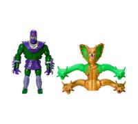 Masters of the Universe Origins Turtles of Grayskull King Hiss mutado Figura de acción de lujo articulada con disfraz de soldado raso, juguete de villano de las Tortugas Ninja y MOTU, JBN07