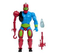 Masters of Universe Origins Cartoon Collection Skeletor invisible Figura de acción, villano de 14cm de la serie de televisión de los años80, diseño transparente y detallado y placa facial, JBM86
