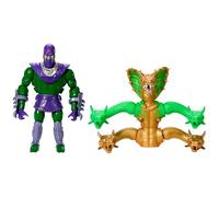 Masters of the Universe Origins Tortugas de Grayskull King Hiss mutado Figura de acción de lujo articulada con disfraz de soldado de satén, juguete de villano de las Tortugas Ninja y MOTU, JBN07