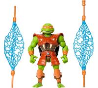 Masters of the Universe Origins Turtles of Grayskull Michelangelo Figura de acción articulada de la Guerra de los reptiles, juguete del héroe Mikey de la unión de los mundos, JBN02