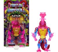 Masters of the Universe Origins Turtles of Grayskull Rattlor Figura de acción articulada de la Guerra de los reptiles, juguete de villano ninja de la unión de los mundos de las Tortugas y MOTU, JBN01