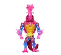 Masters of the Universe Origins Turtles of Grayskull Rattlor Figura de acción articulada de la Guerra de los reptiles, juguete de villano ninja de la unión de los mundos de las Tortugas y MOTU, JBN01