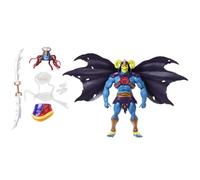 Masters of the Universe Origins X ThunderCats Skell-Ra Figura de acción articulada de los años 80, Skeletor y Mumm-Ra, 12,7cm, espada, cabezas, armadura y capa intercambiables, JFX01