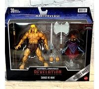 Masters Of The Universe Revelación Salvaje He-Man Deluxe Figura De Nuevo Sellado