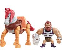 Masters of the Universe Revelation Fisto y Stridor Eternia Minis - Kit de vehículos