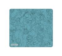 Alfombrilla gaming maestros del universo revelation heroes y villanos 25 x 22cm