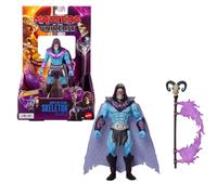 Masters of The Universe Skeletor Ataque del Báculo Havoc Figura de 13,97 cm del Villano de Motu con acción de Girar y soltar, Accesorio y Aspecto Fiel al de la película de 2026, JKJ00