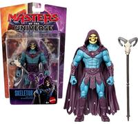 Masters of The Universe Skeletor Figura de acción del Villano de 13,97 cm con Aspecto Fiel al de la película, 14 articulaciones móviles y báculo Havoc con Cabeza de Carnero, JKH92