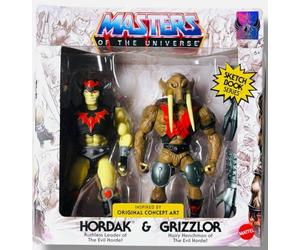 Masters of The Universe Sketch Book Series Hordak & Grizzlor