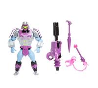 Masters of Universe Origins Transformers Skeletor con Armadura de Megatron Figura de acción de 13,97 cm, Juguete de colaboración articulado con Accesorios y minicómic, JGT16