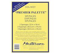 Masterson Sta-Wet Premier - Recambio de esponja (3 unidades)