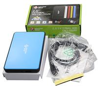 MasterStor 2 años de garantía-USB 3.0 Super-rápido portátil Disco Duro Disco Duro Externo SATA de 2,5 Pulgadas Disco Duro Externa Unidad de Disco Duro portátil (160 GB, MS Blue)