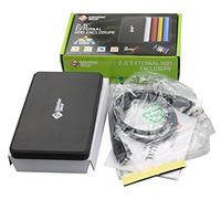 MasterStor USB 3.0 Super Fast Disco duro externo para Windows para computadora portátil y PC, unidad SATA portátil de 2,5 pulgadas (2 años de garantía) Windows Black 320 gb