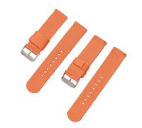 MasterUnion Correa de reloj Correa de nylon colorida Pulsera de liberación rápida Accesorios de correa 18-24 mm, Naranja, 22mm