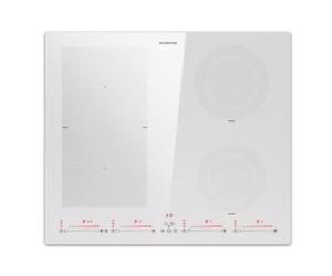 Masterzone 60cm Placa de Inducción 4 Fuegos Blanco