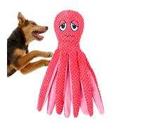 Masticable De Cachorro | Calmante Pequeño Y Suave con Sonido | En Forma De Pulpo,para Sala, Balcón, Jardín Y Camping, para RecursosY Razas, contra El Aburrimiento