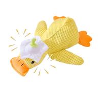 masticable para Cachorros para la dentición - Juego de Masticar con un Lindo Pato de Peluche como para Mascotas | Pato Amarillo para Perros, para Perros pequeños para Interior