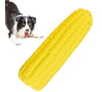 masticable para Perros - Bastón Interactivo Squeaky con Forma de Mais, de masticación para Perros Interactivo Suave de látex | para Mascotas de Cualquier tamaño, Juego en casa